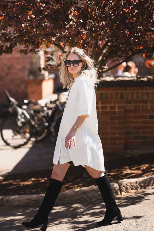 Sardia Dress Eggnog 