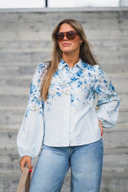 Hovedbilde Cleo LS Shirt Skyway Cleo Print 