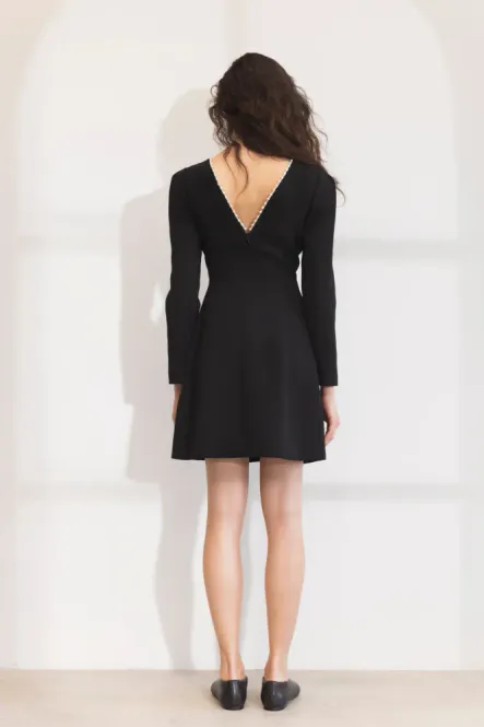 Hovedbilde Nathalie Pearl Dress Black 