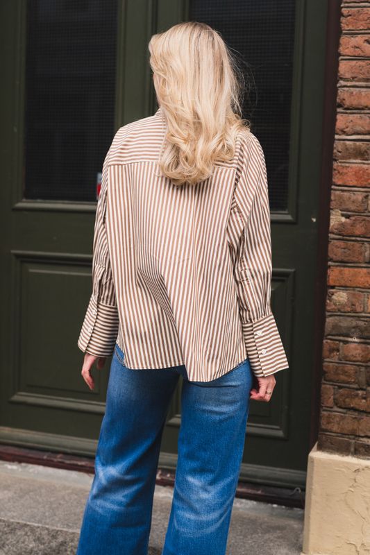 Lilly Shirt Brown Wren 