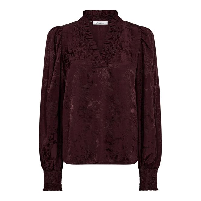 Hovedbilde Miko V-Blouse Plum 