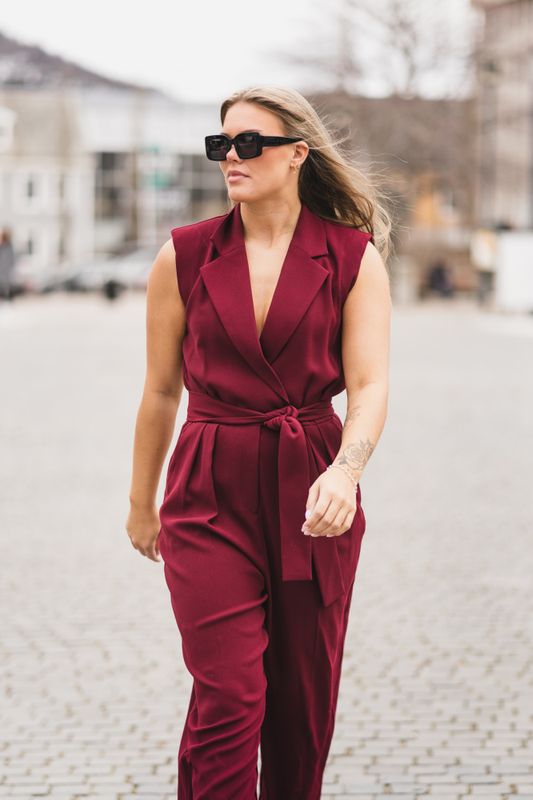 Briez Jumpsuit Cabernet 