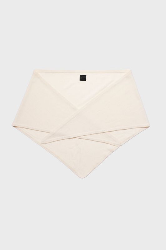 Mira Wool Cash Scarf Eggshell 