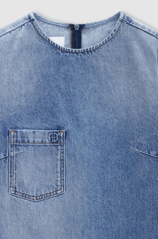 Tulah Dress Tidal Washed Blue 