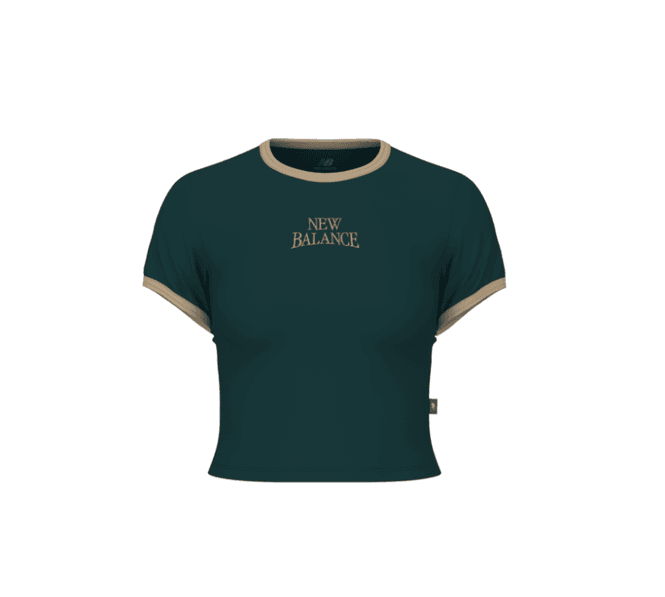 Hovedbilde Linear Heritage Ringer T-Shirt Medusa Green 