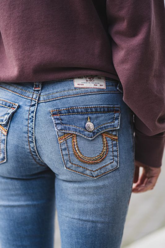 Rainbow Becca Big T Flap Medium Wash 