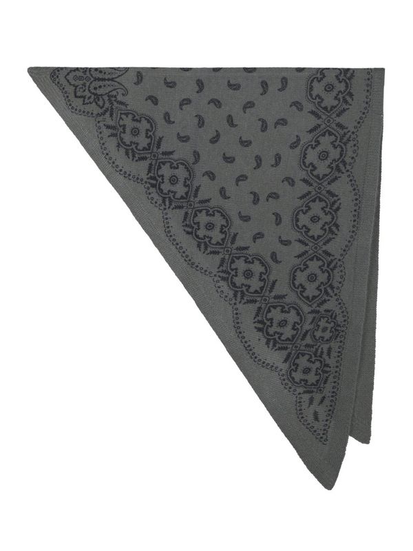 Lolana Paisley Knit Scarf Army 