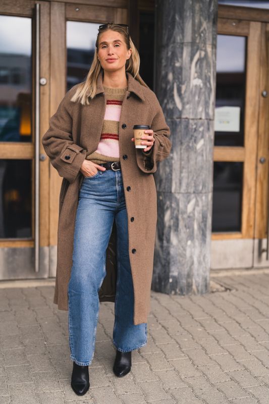 Alma Coat 14895 Camel 
