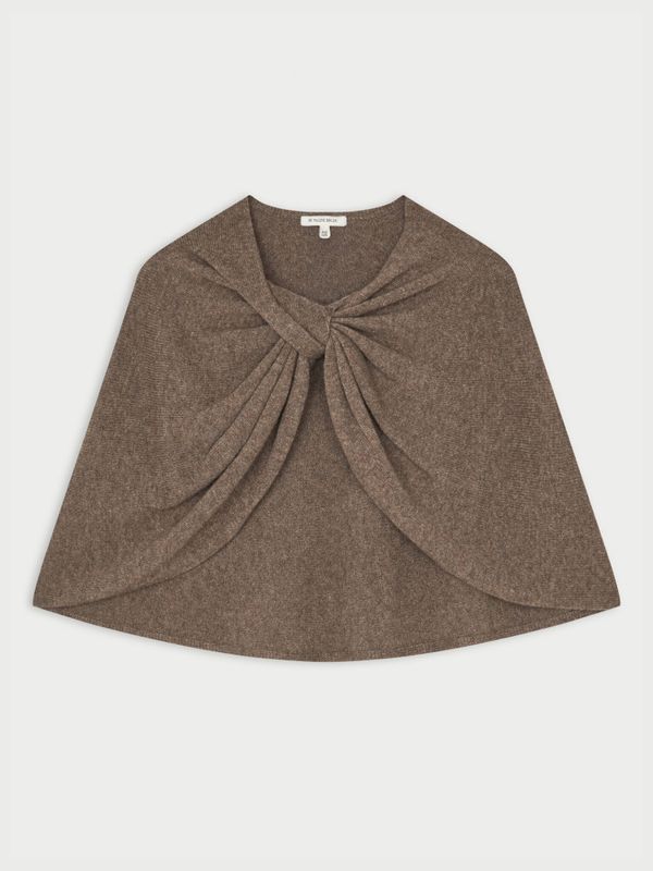 Pinne Wool Cape Fosil 