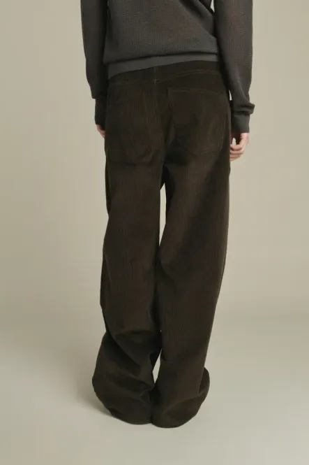 Hovedbilde Gunther Pants Dark Brown 