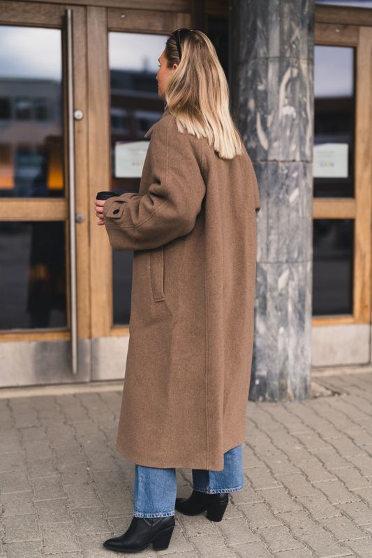 Alma Coat 14895 Camel 