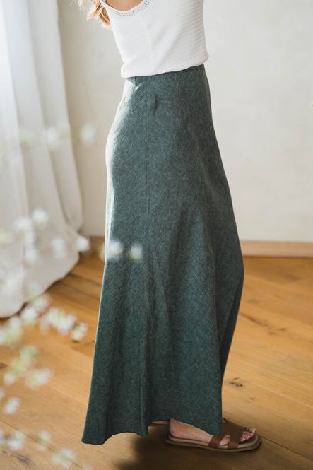 Hovedbilde Viana Ginia Skirt Laurel W Melange 