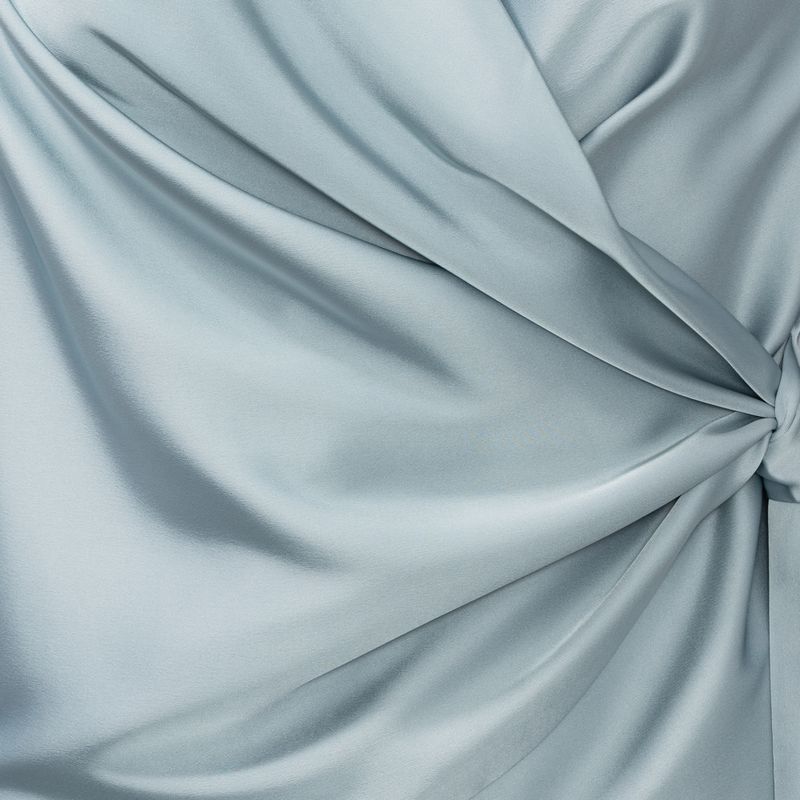 Ines Blouse Semi Rich Sky Blue 