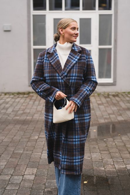 Hovedbilde Jaci Coat Daliyah Blue Check 