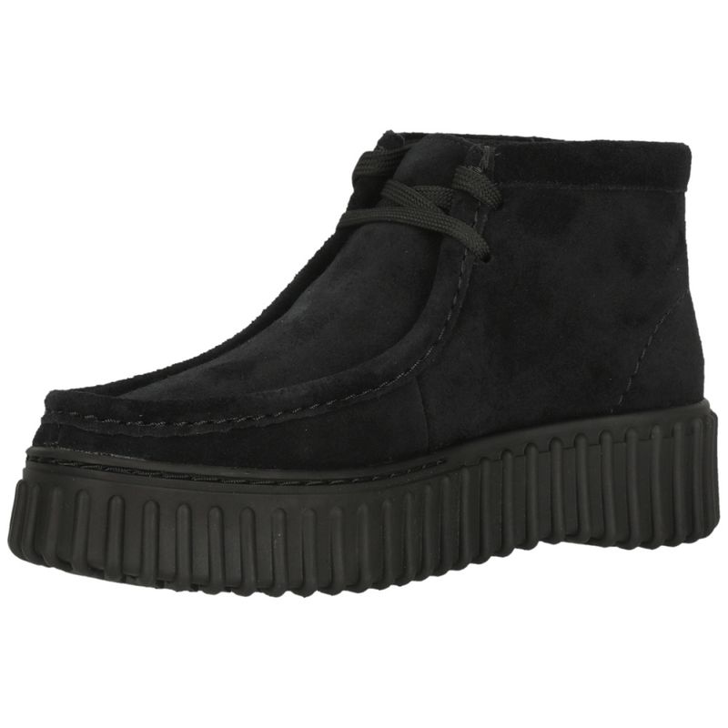 Torhill Moss D Black Suede 