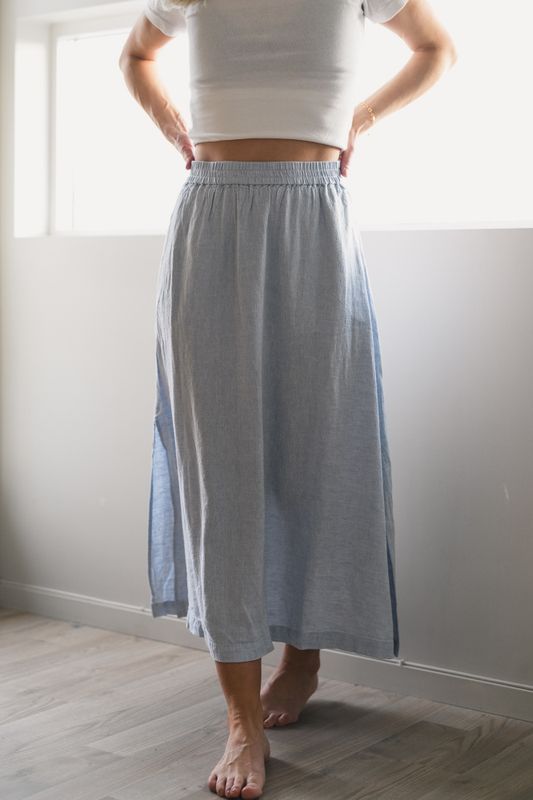 Pennie Ginia HW Skirt Skyway Melange