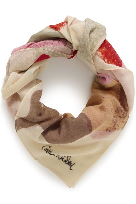 Hovedbilde Felisia Scarf Poppy Red Leaf Print