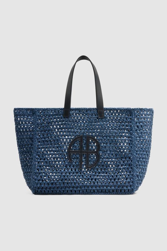 Large Rio Tote Marine Washed Blue 