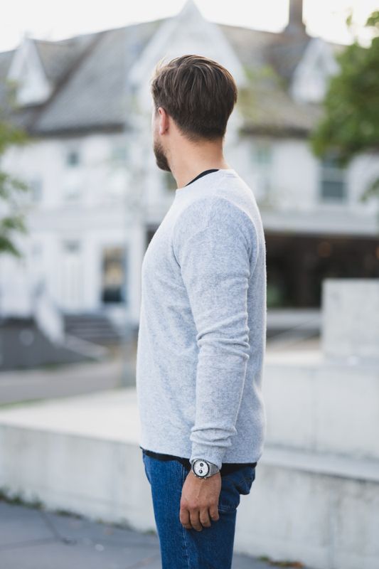 Raxow Sweater Heather Grey 