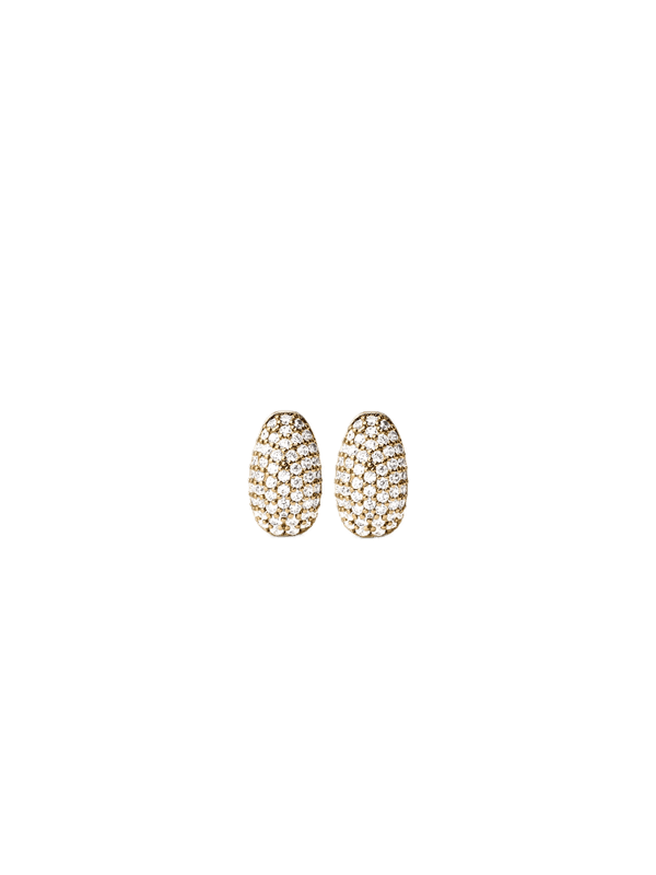Elysian Pavé Huggies