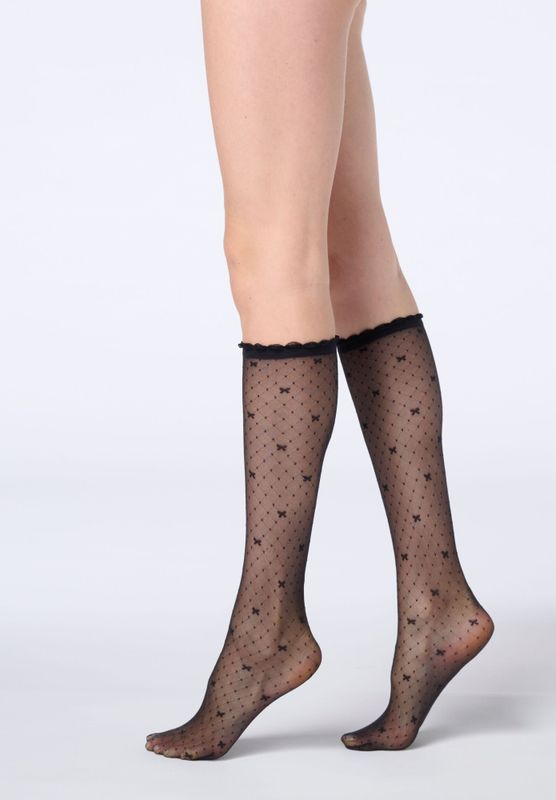 Graceful Knee High Black 