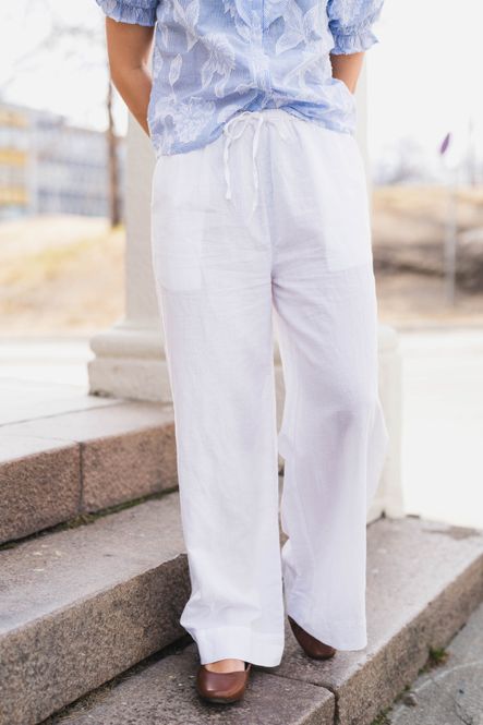 Hovedbilde Heifa Linen Pants White 