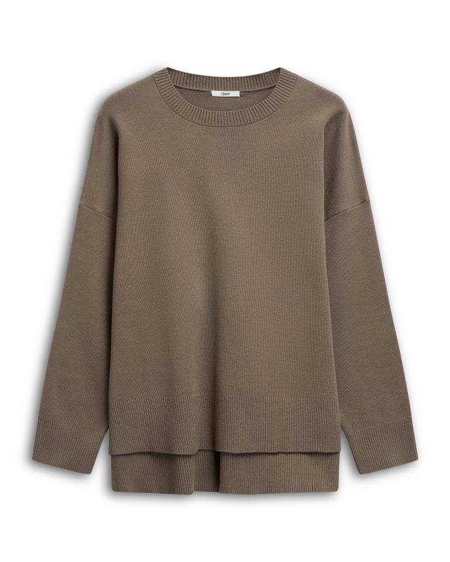 Serge Roundneck Sweater Taupe 