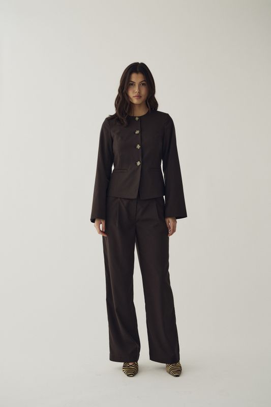 Kazia S Pants Chocolate 