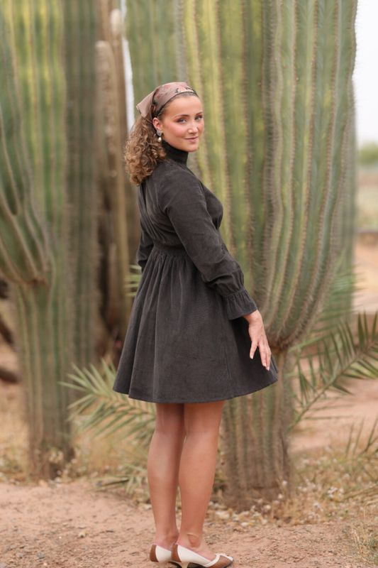 Embrace Dress Chocolate 