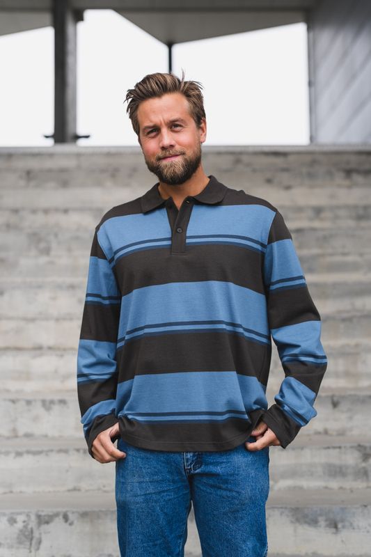 Sakevin Polo LS 15512 Stellar Stripe 