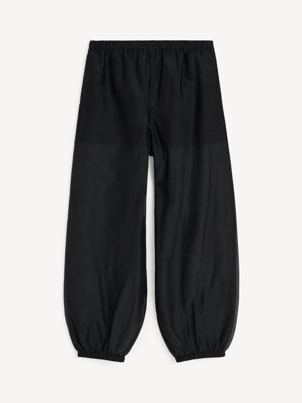 Lumas Silk Organza Trousers Black 