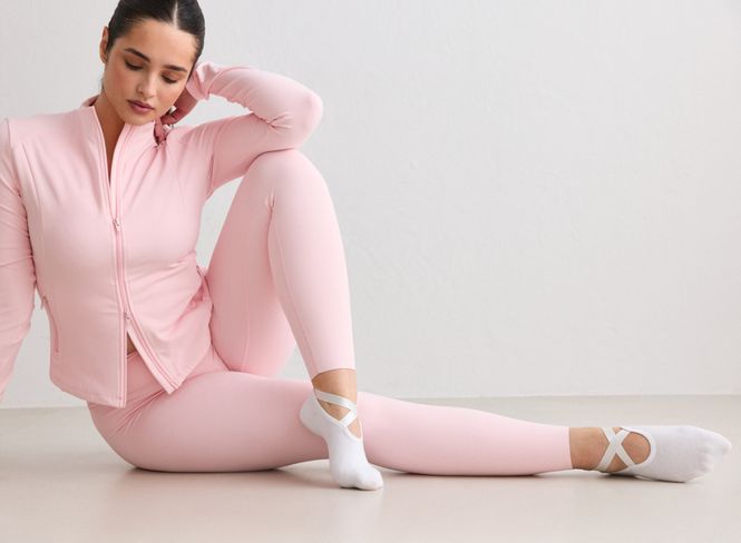 Hovedbilde Pilates Socks White 