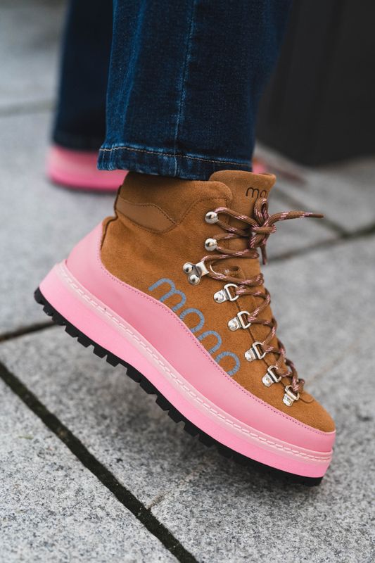 Vidda Shearling Cognac Pink 