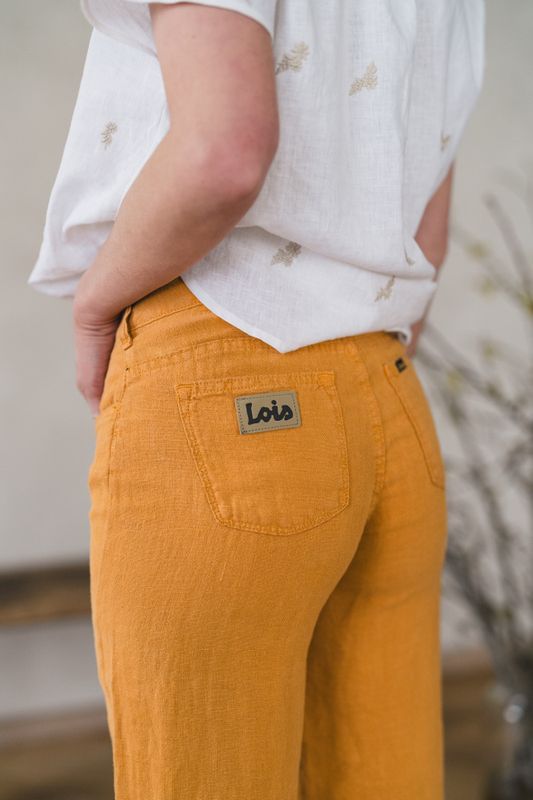 Culotte Linen Colour Topaz