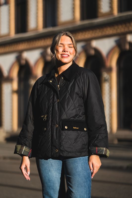 Martha Quilted Jacket Black 