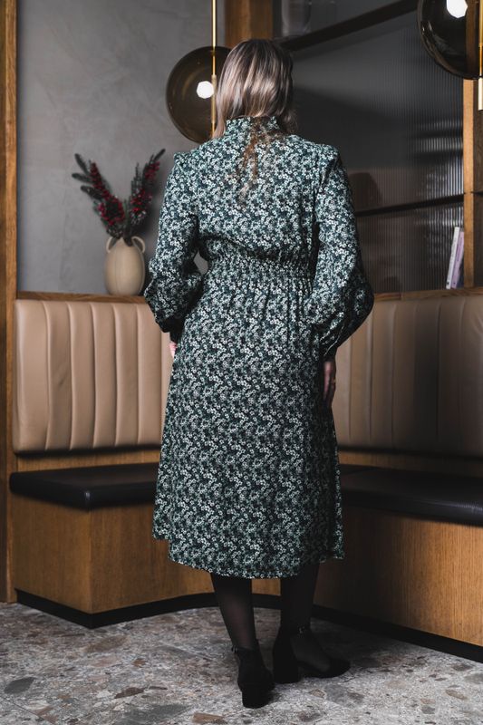 Astrid Midi Dress Eden Flower 