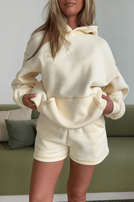 Hovedbilde Contour Oversized Hoodie Yellow 
