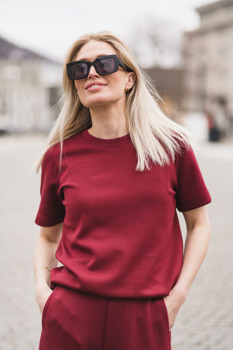 Vincent Karmen T-Shirt Cabernet 
