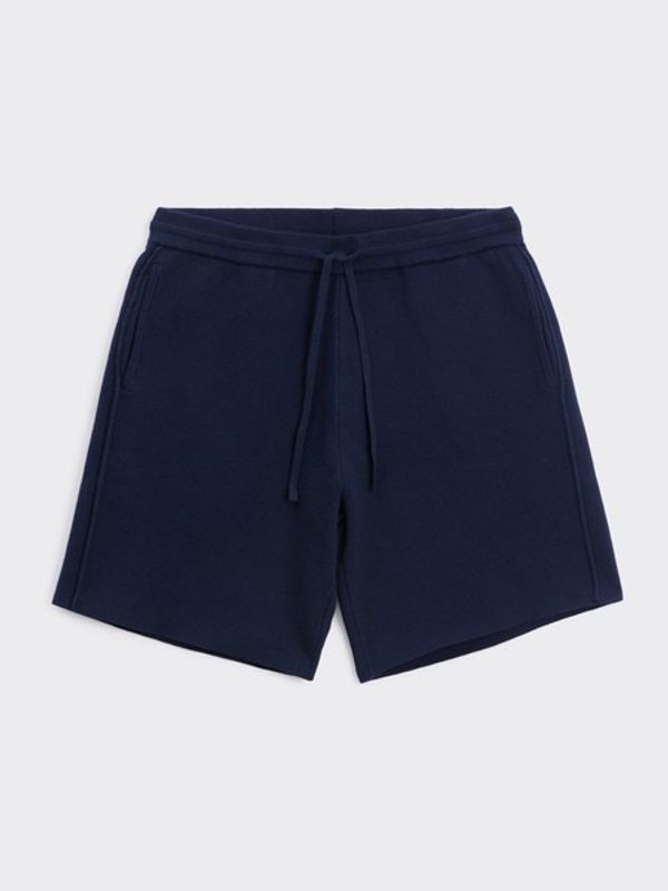 Summer Knit Shorts Navy 
