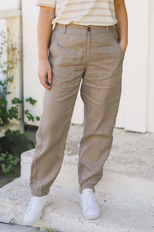 Shenas Pants Desert Taupe 