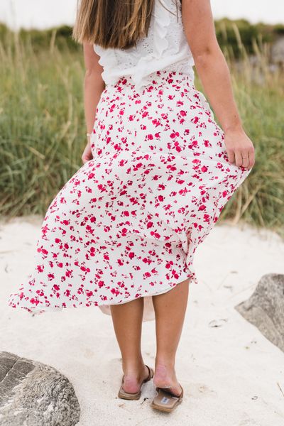 Hovedbilde Falisha HW Skirt AOP Rose Red Flower