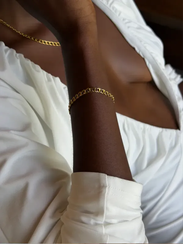 Thin Bismarck Bracelet 
