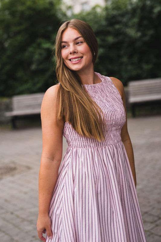 Bella Dress Lolly Stripe 