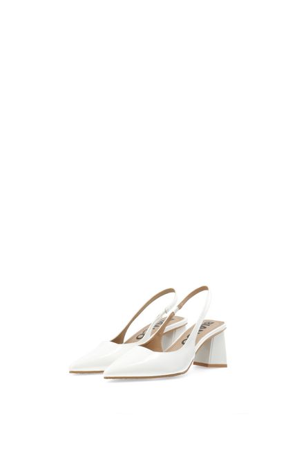 Hovedbilde Maralyn Slingback Patent Offwhite 
