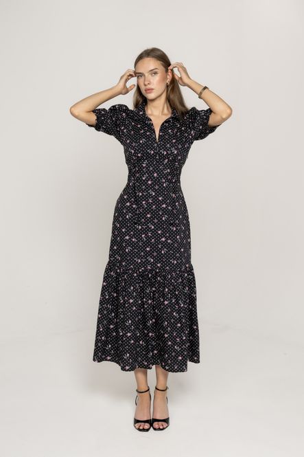 Hovedbilde Agatha Dress Polka Bloom