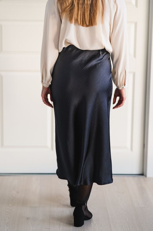 Bovary Skirt Steel Grey