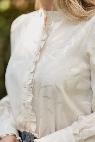 Hovedbilde Jacquard Shirt Offwhite 