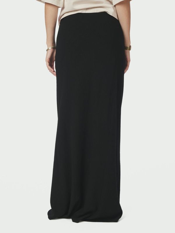 Viso Linen Skirt Black 