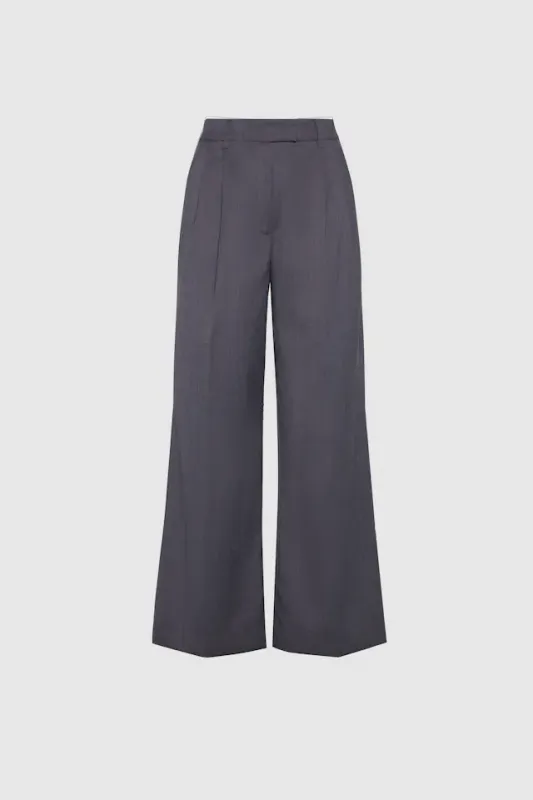 Ava Trouser Dark Grey  