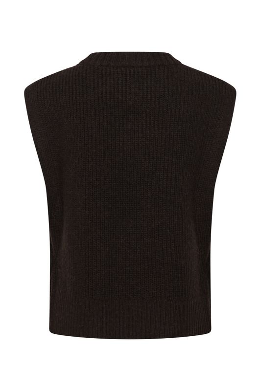 Charlye Waistcoat Mole Melange 